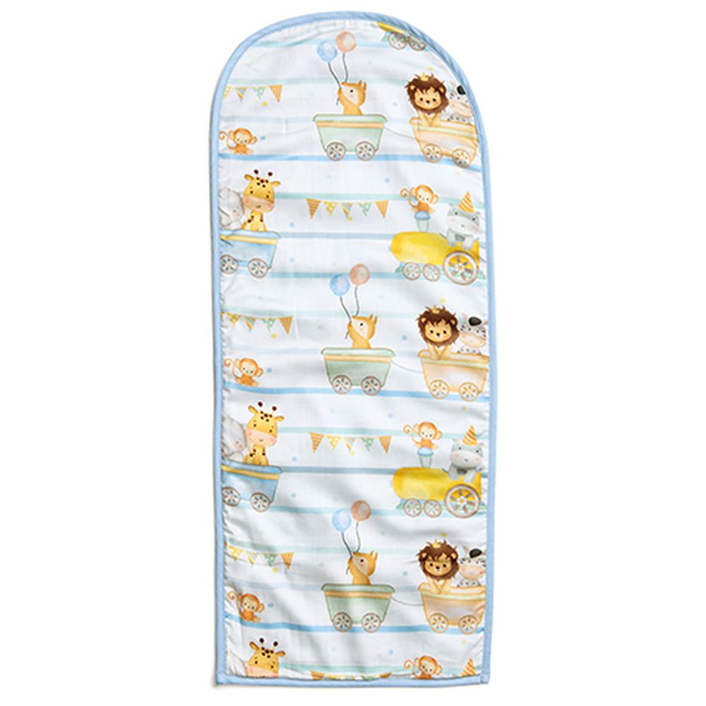 Fancy Fluff Organic Baby Cocoon With Protector - Joy Ride