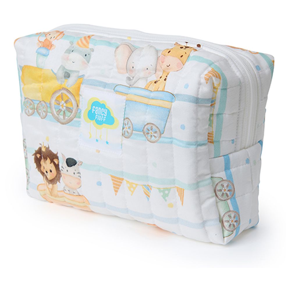 Fancy Fluff - Organic Baby Travel Pouch - Joy Ride