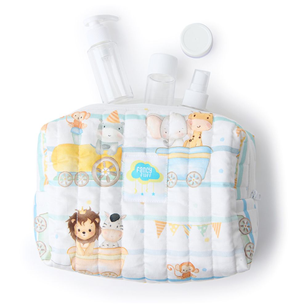 Fancy Fluff - Organic Baby Travel Pouch - Joy Ride