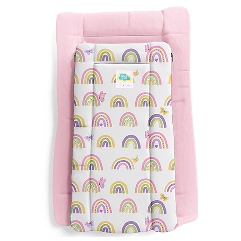 Fancy Fluff Organic Carry Nest - Rainbow Dreams