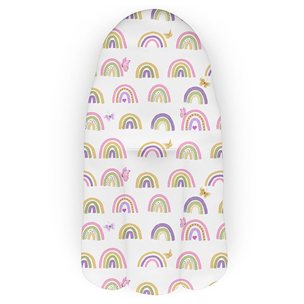 Fancy Fluff Organic Carry Nest - Rainbow Dreams