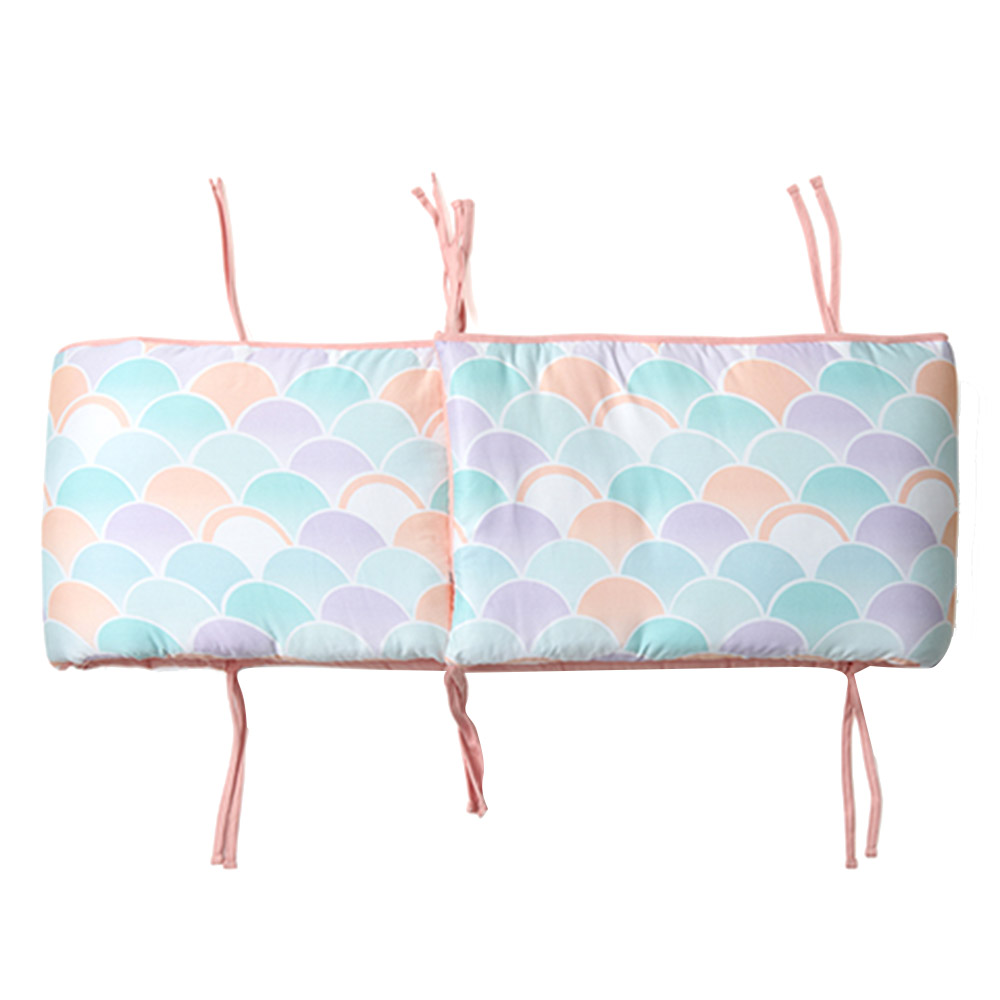 Fancy Fluff Organic Cot Half Bumper - Sea Fantasy