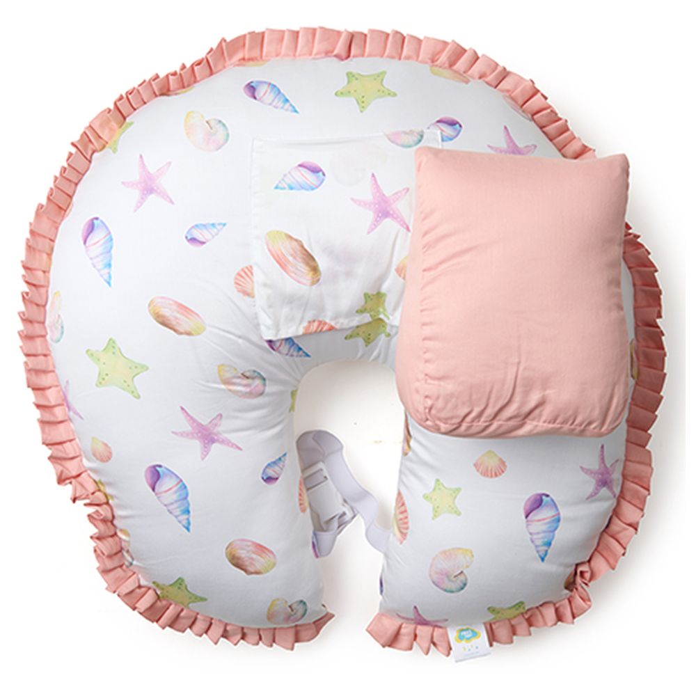 Fancy Fluff - Feeding & Support Pillow Set - Sea Fantasy - 2 Pcs