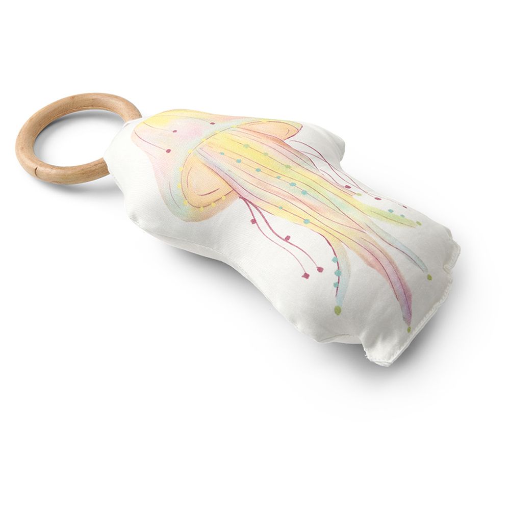Fancy Fluff - Jellyfish Shaped Cushion With Teether