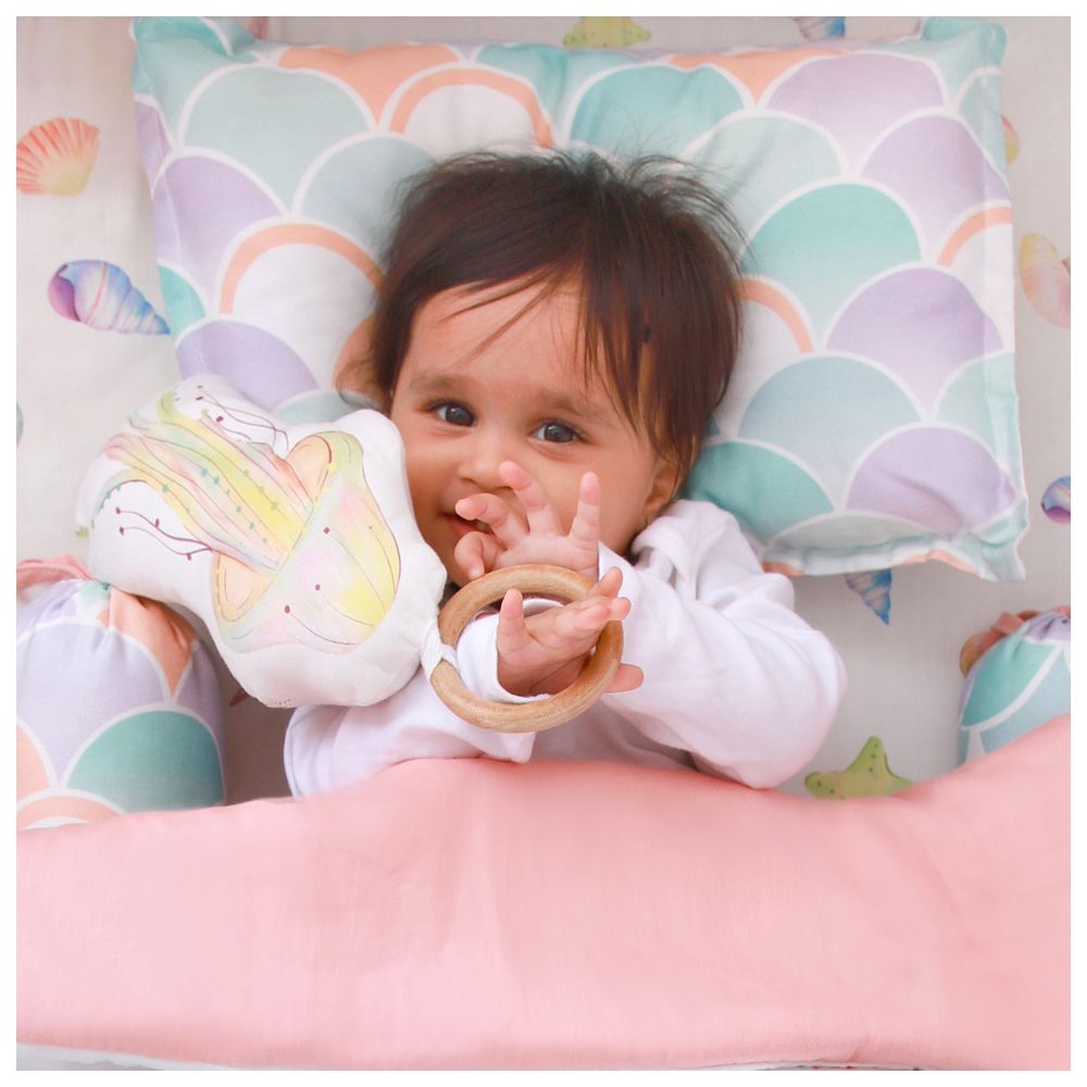 Fancy Fluff - Jellyfish Shaped Cushion With Teether