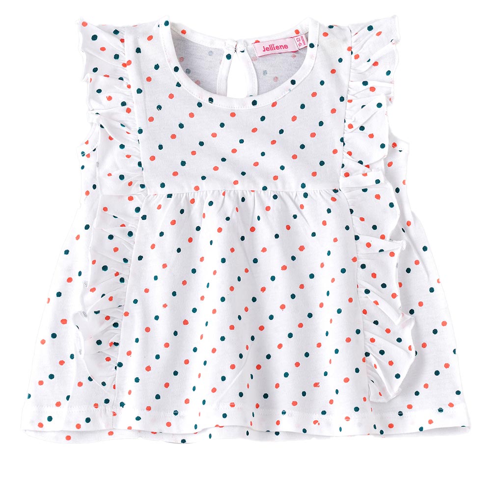 Jelliene Sunshine Squad Comfy Cotton T-Shirts - White