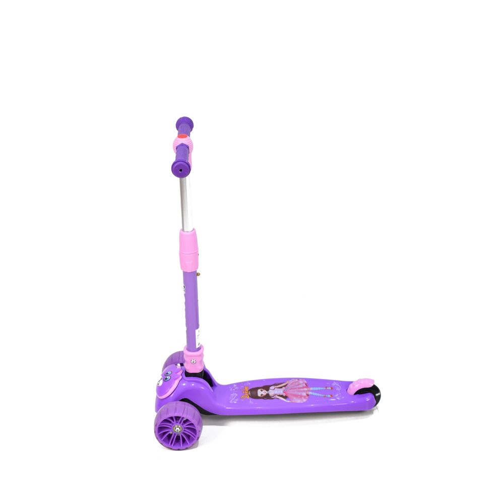 Amla - 3-Wheels Scooter With Music - Purple