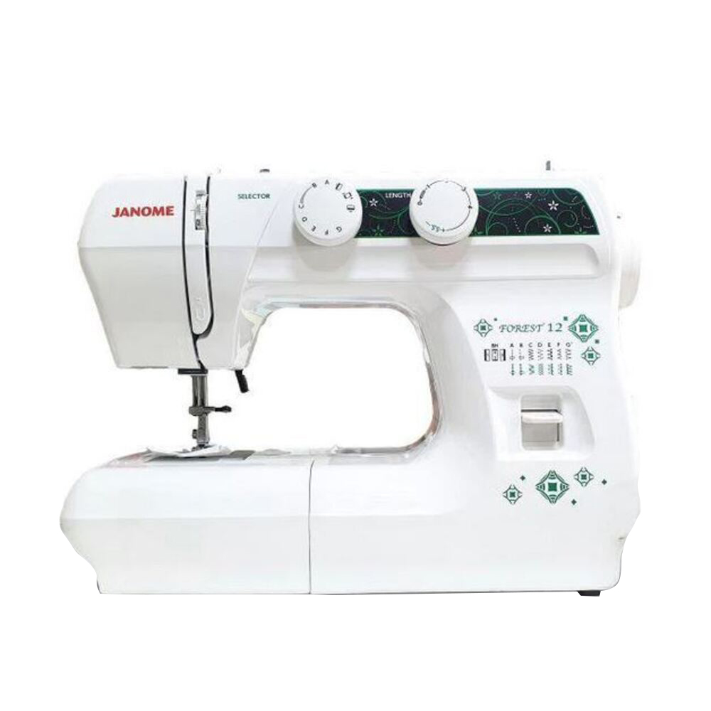 Janome Forest 12 Stitches Sewing Machine - White