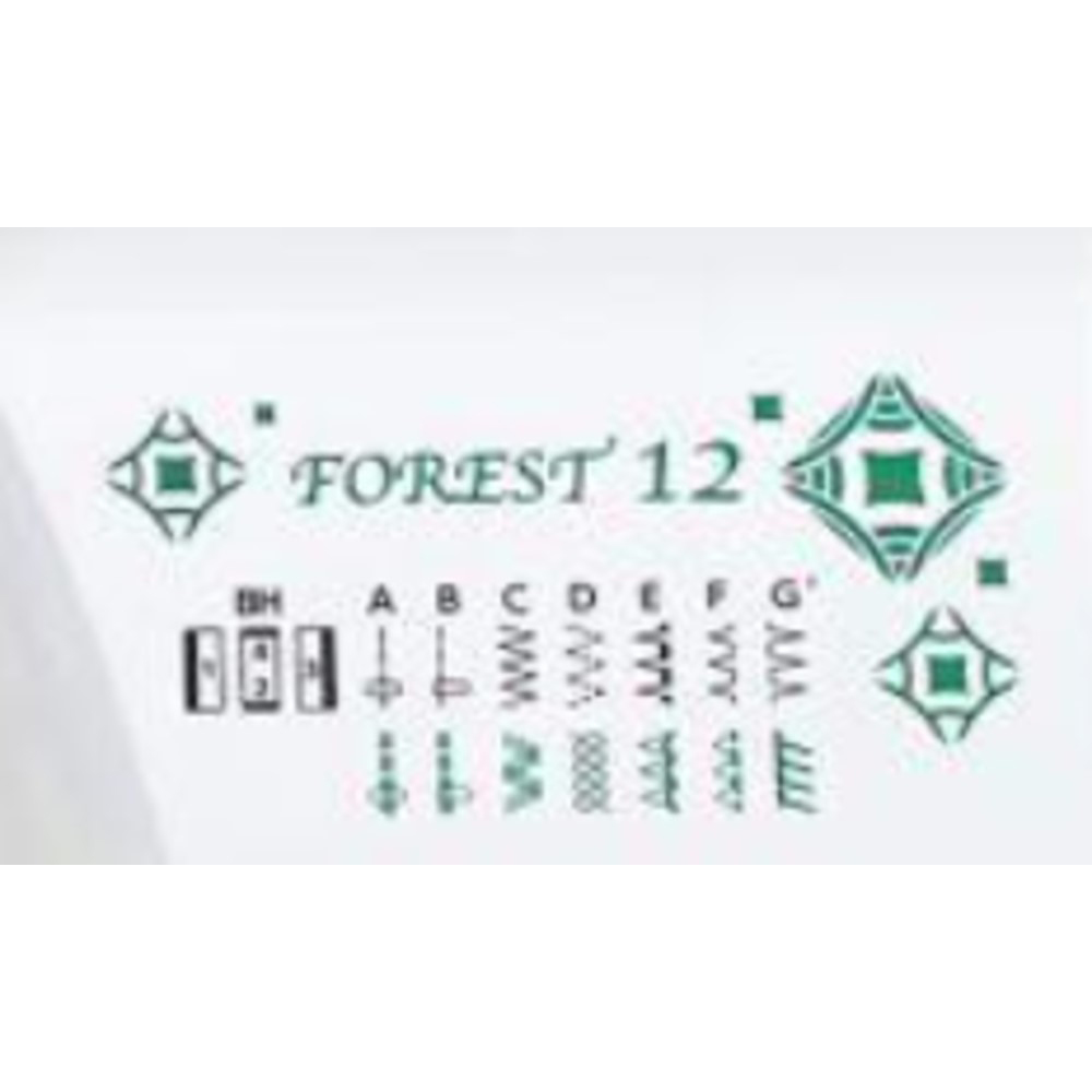 Janome Forest 12 Stitches Sewing Machine - White