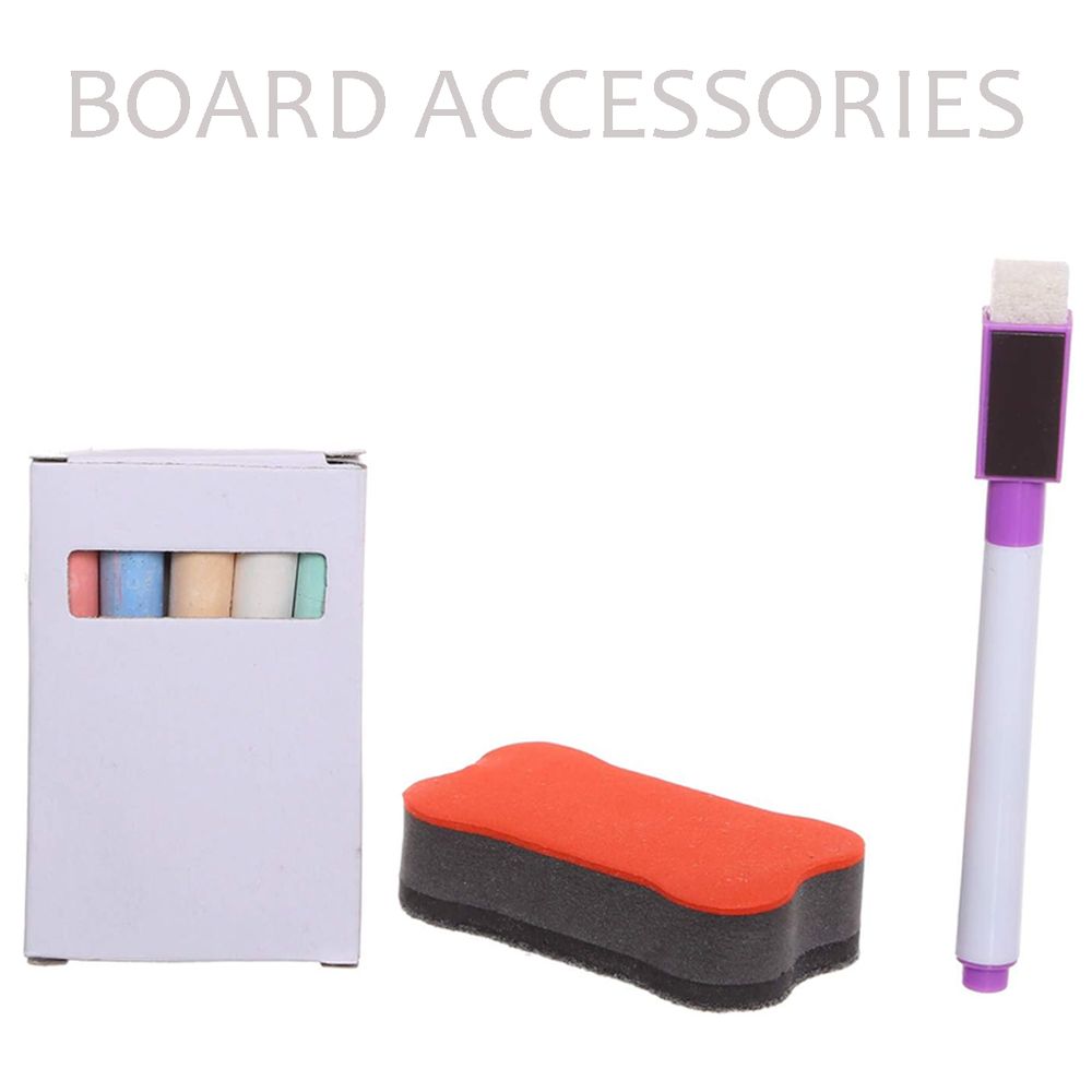Factory Price - 2 Sided Wooden Easel Board with Accessories & Abacus