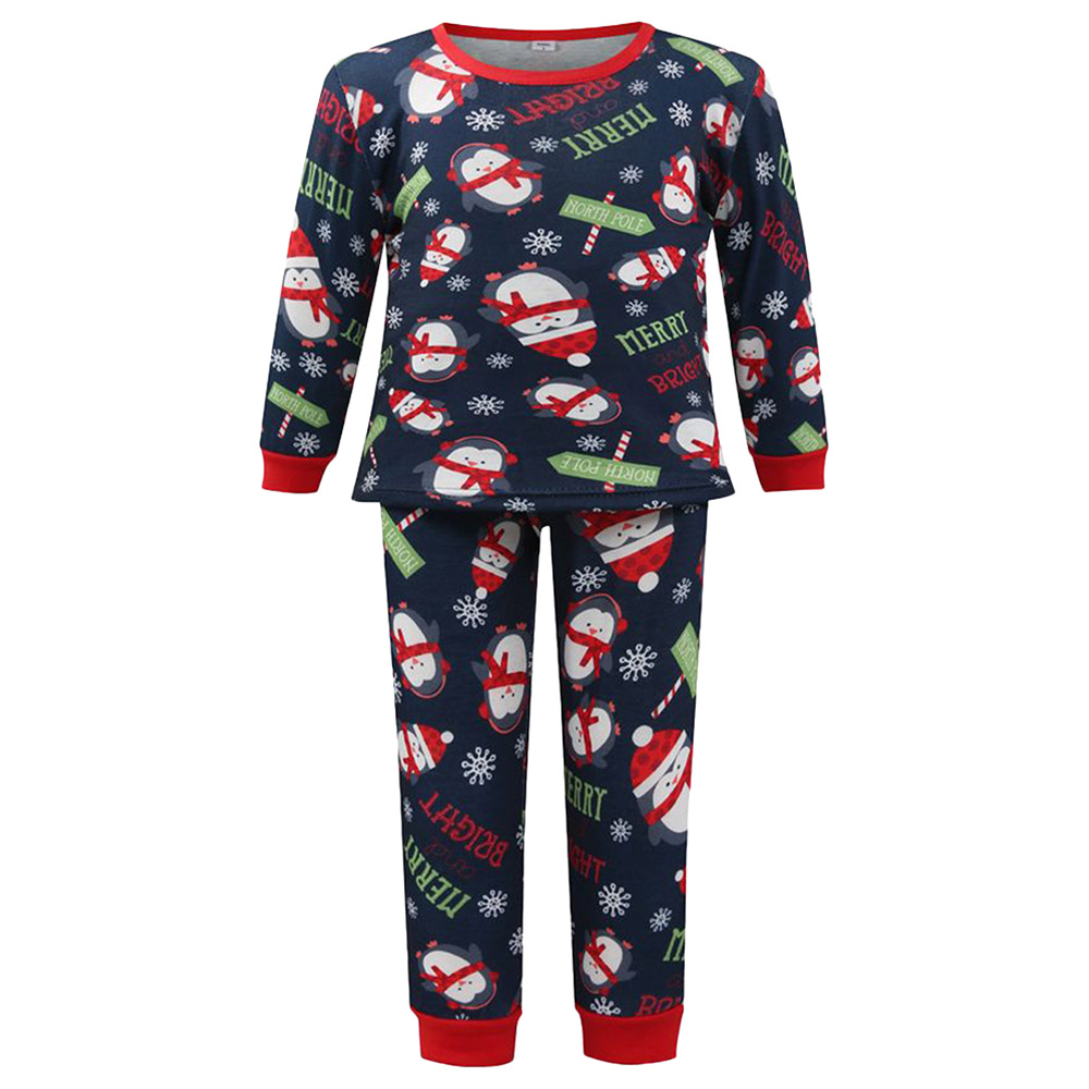 Brain Giggles 2pc-Set Christmas Pjs - Blue