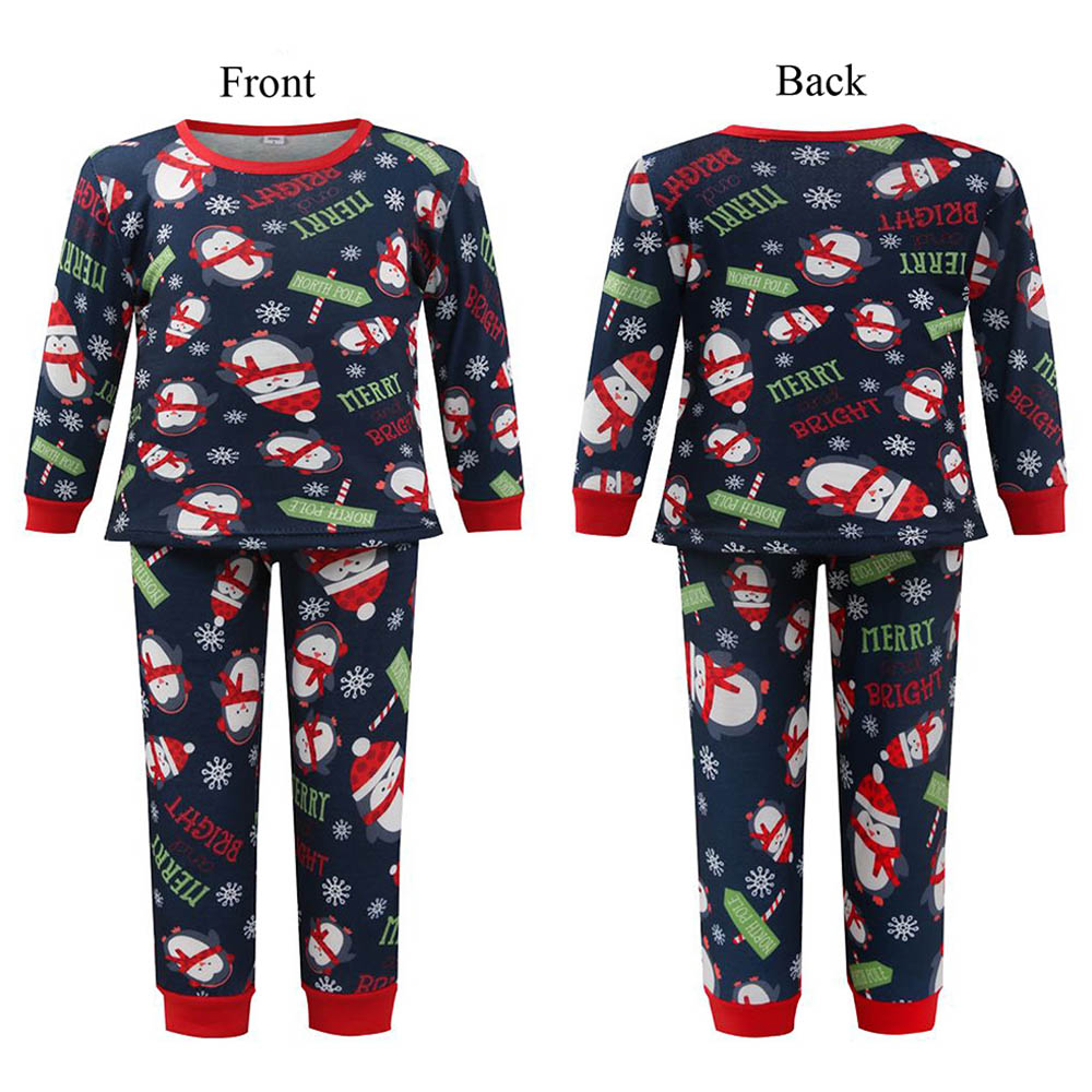 Brain Giggles 2pc-Set Christmas Pjs - Blue