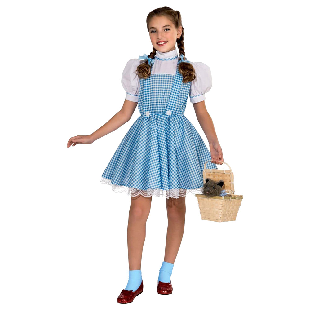 Brain Giggles Wizard of Oz Dorothy Girls Costume - Blue