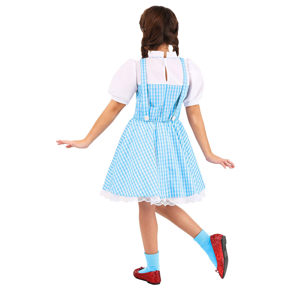 Brain Giggles Wizard of Oz Dorothy Girls Costume - Blue