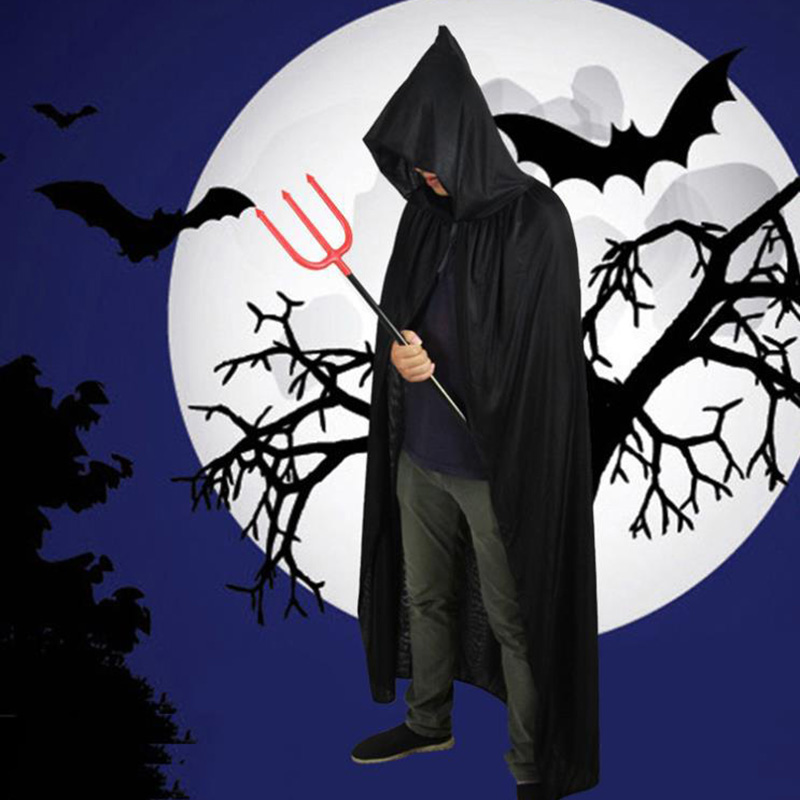 Jade - Black Death Halloween Hooded Cape