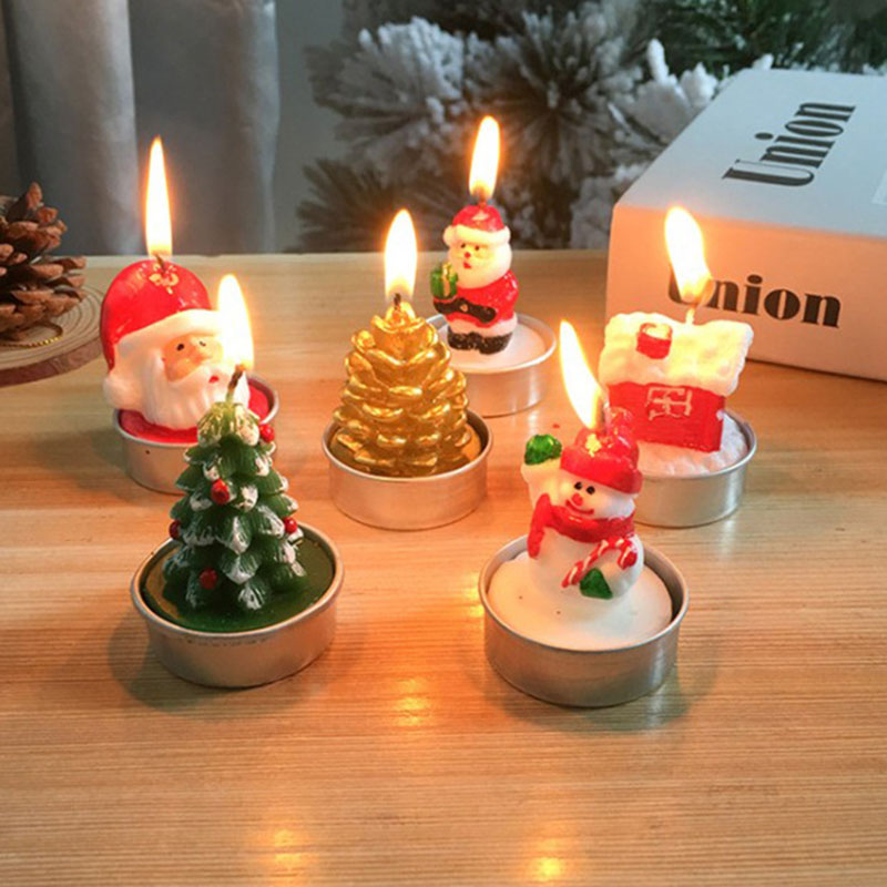 Party Propz - Chirstmas Tree Tea Light - Green