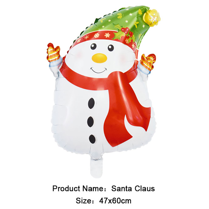 Party Propz - Snowman Foil Balloons - Pack of 5 - White