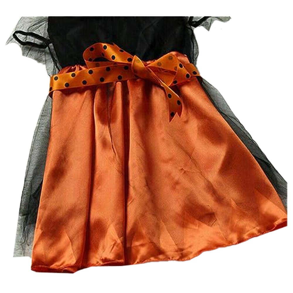 Brain Giggles - Halloween Witch Costume Set - Orange