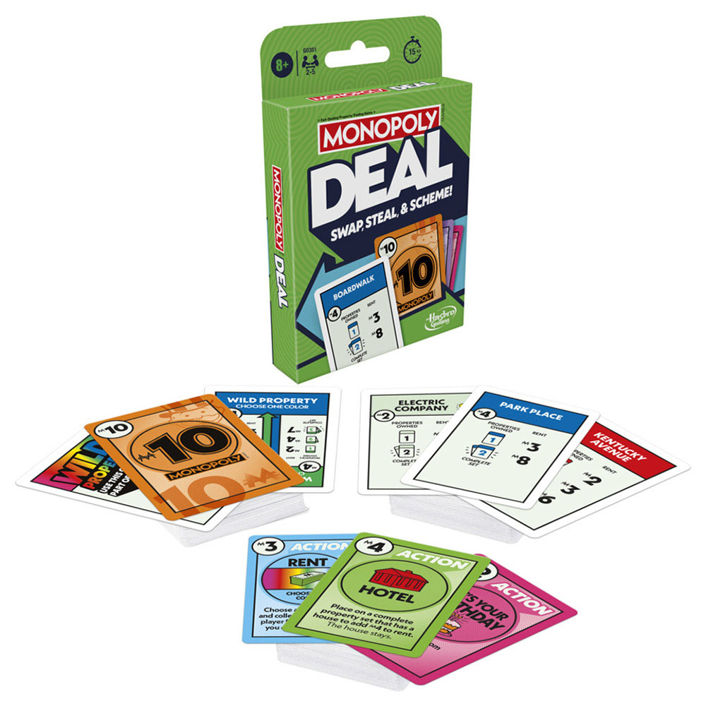 Monopoly - Quick-Playing Card Game