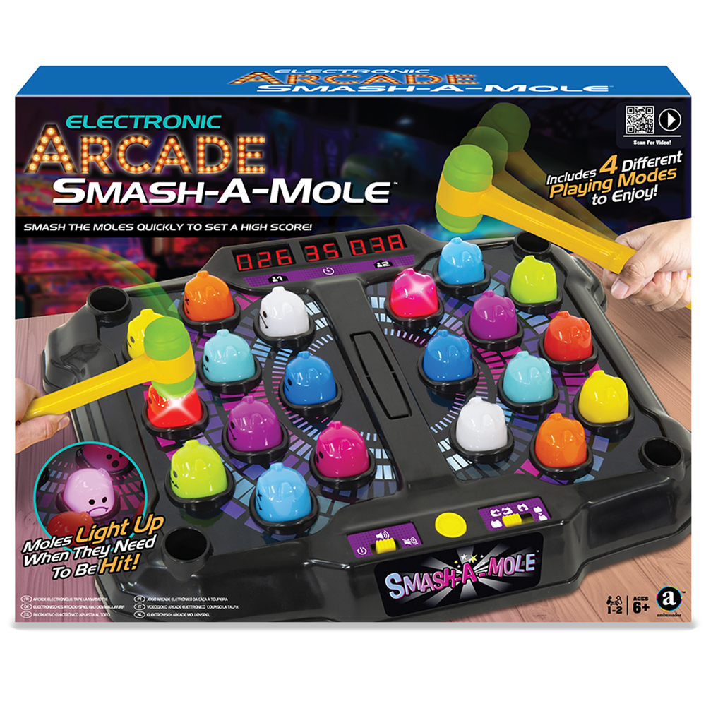 Merchant Ambassador - Electronic Arcade Smash-A-Mole Game