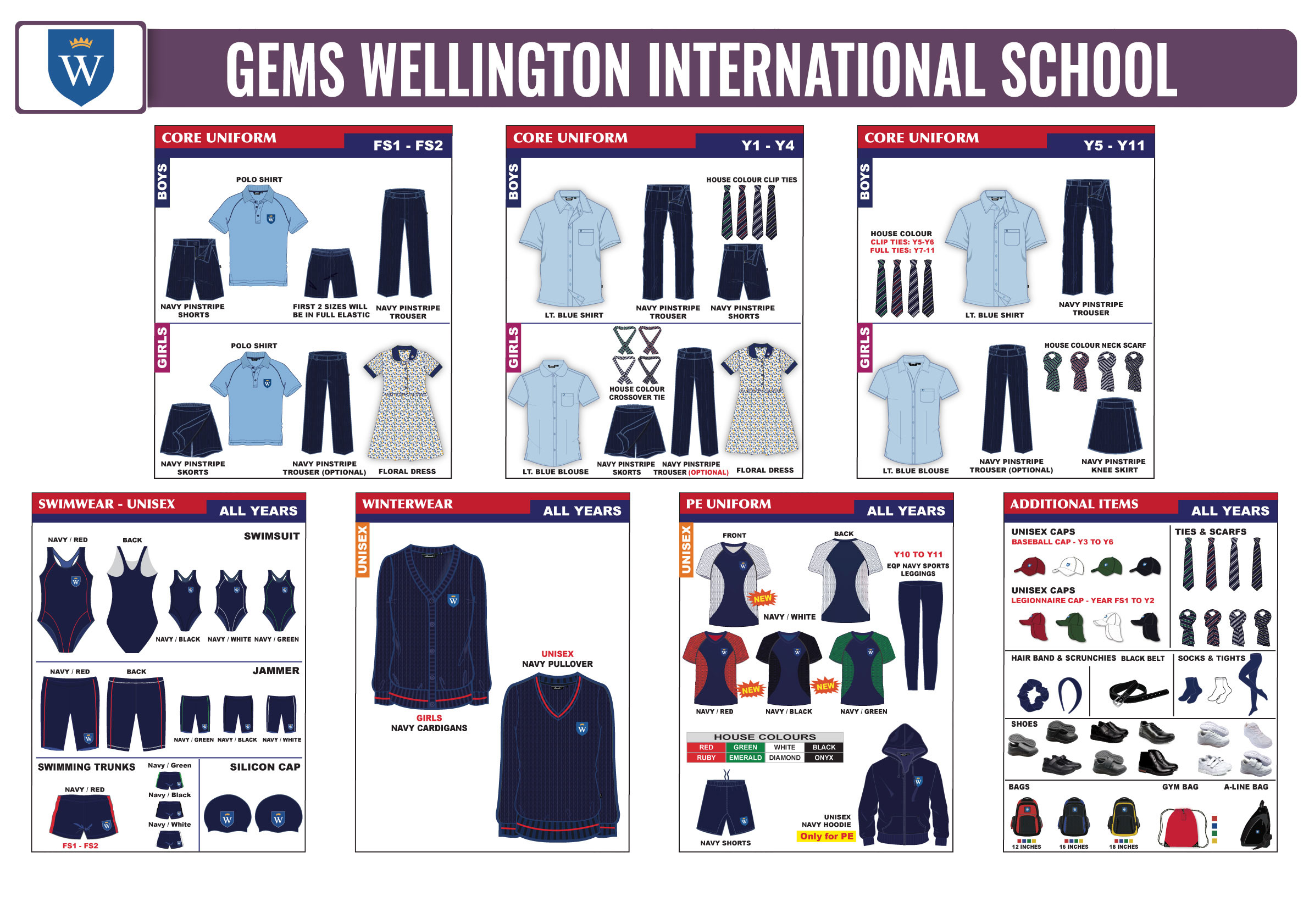 Swim Cap - Navy - GEMS Wellington International School - Dubai
