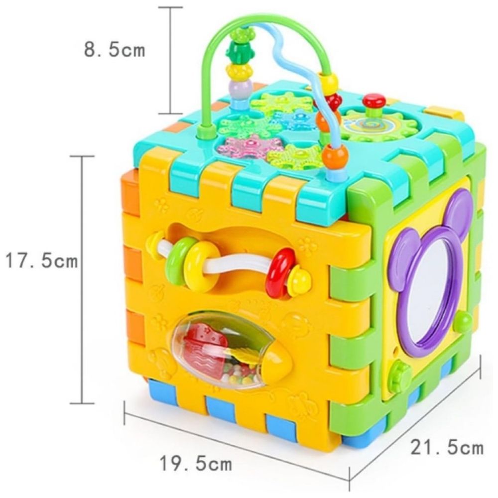 Goodway - Baby Multi Activity Cube Educational Toy Toddlers