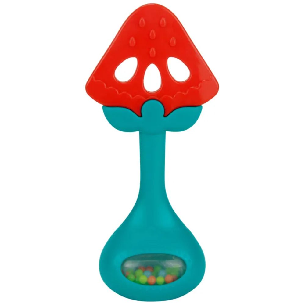 Huanger - Baby Fruit Teether With Rattle - Watermelon
