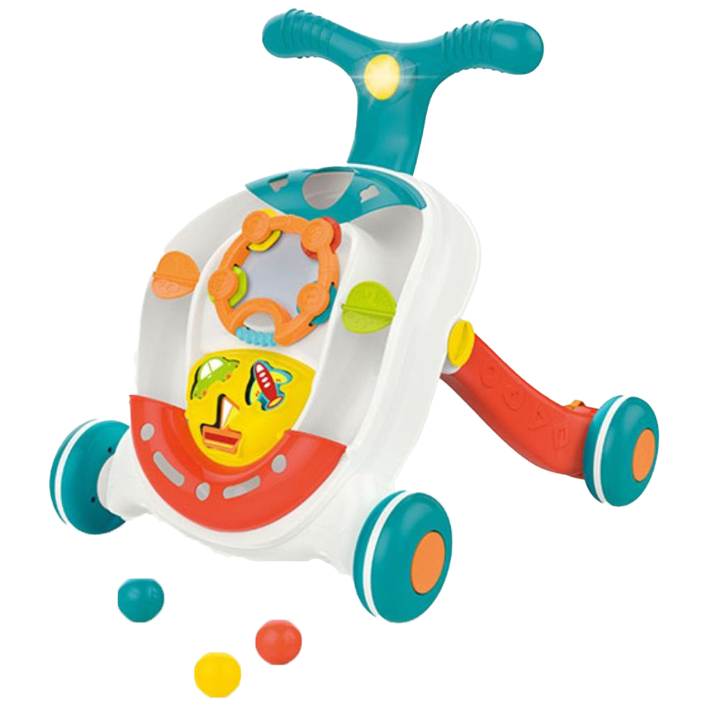 Huanger - Baby Walker Push Activity Toy for Toddlers - White