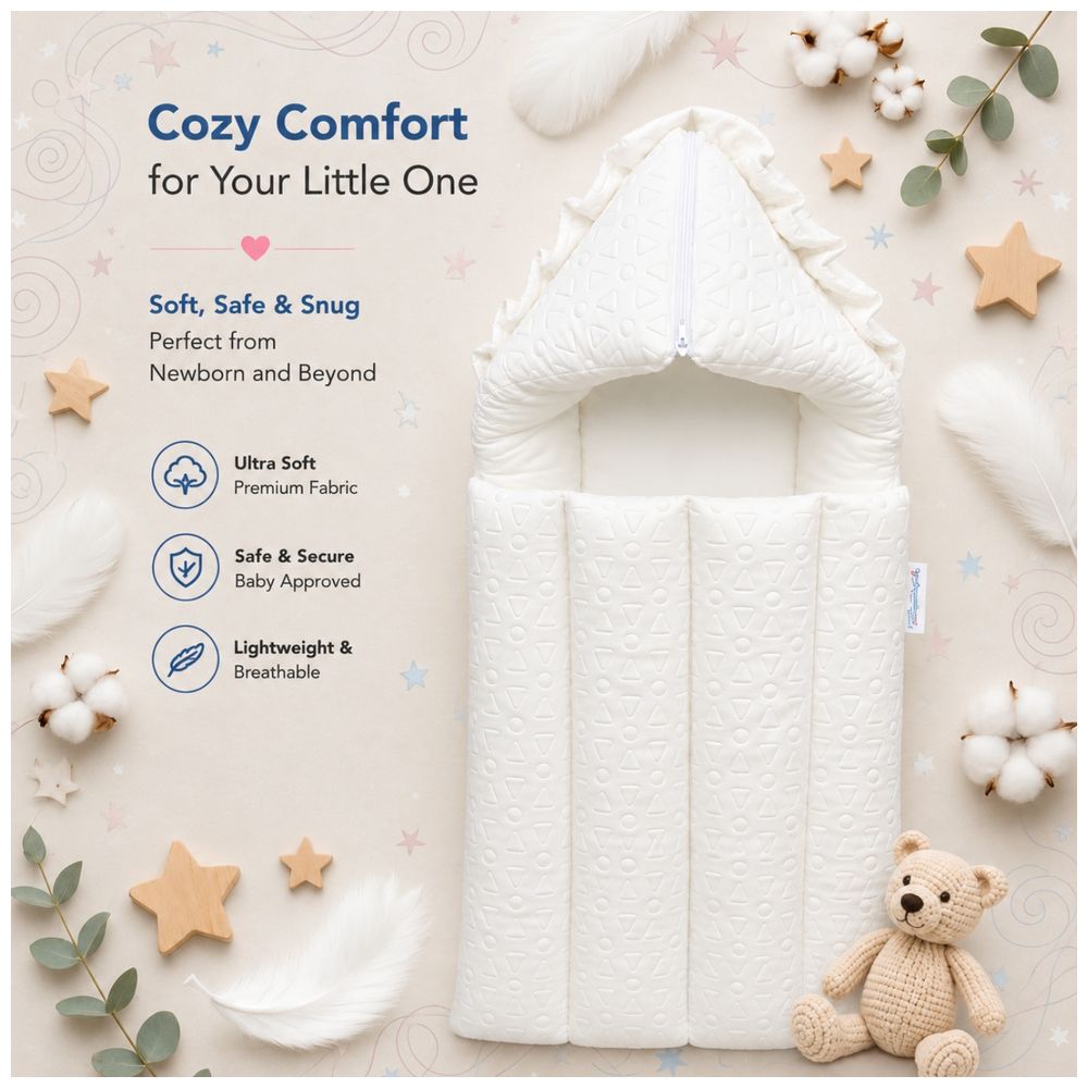 Little Angel Baby Sleeping Bag Newborn Infant Soft Carry Nest - Circle