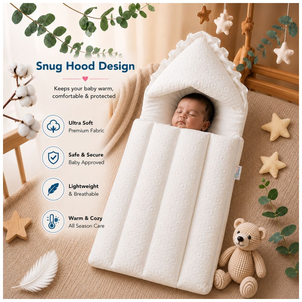 Little Angel Baby Sleeping Bag Newborn Infant Soft Carry Nest - Circle