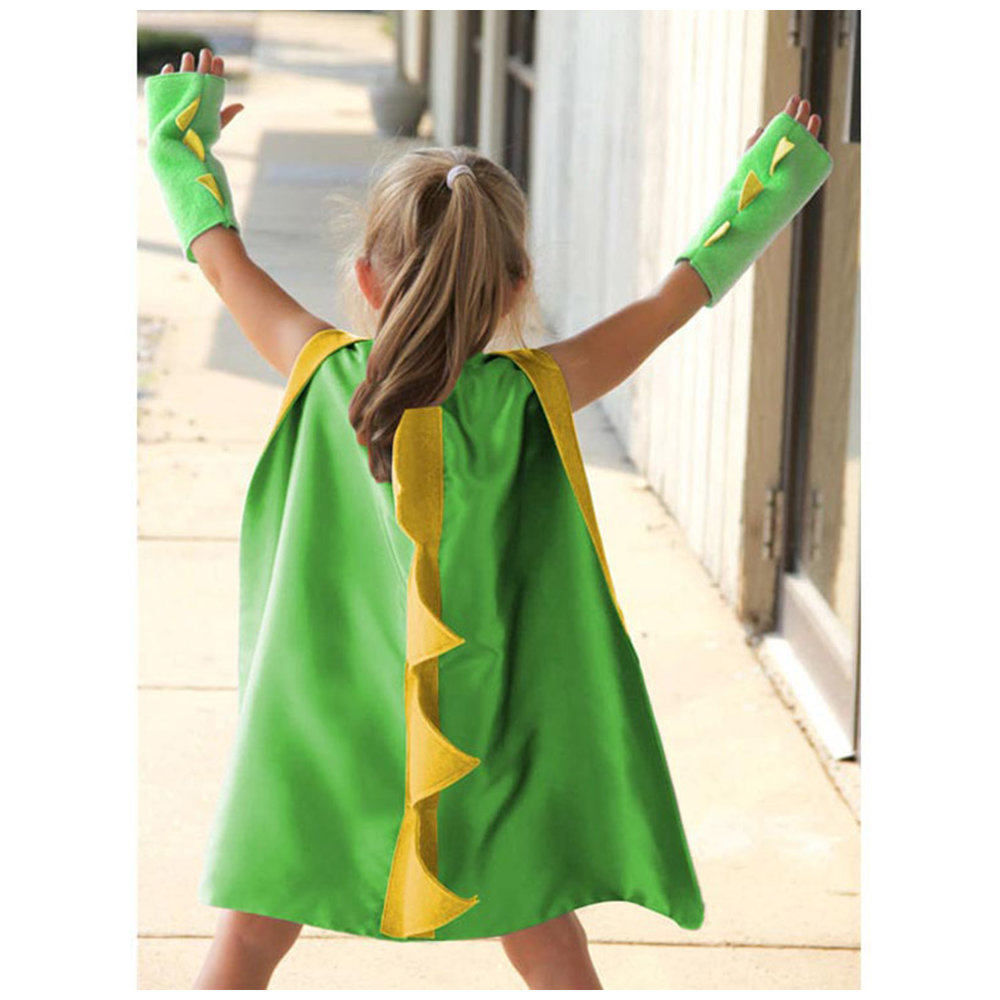 Brain Giggles - Dinosaur Cloak - Green