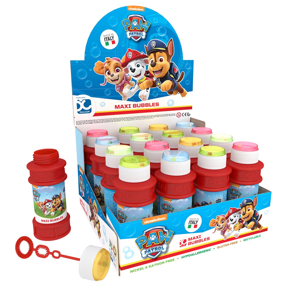 Dulcop Bubbles - Maxi Paw Patrol Bubbles 175ml