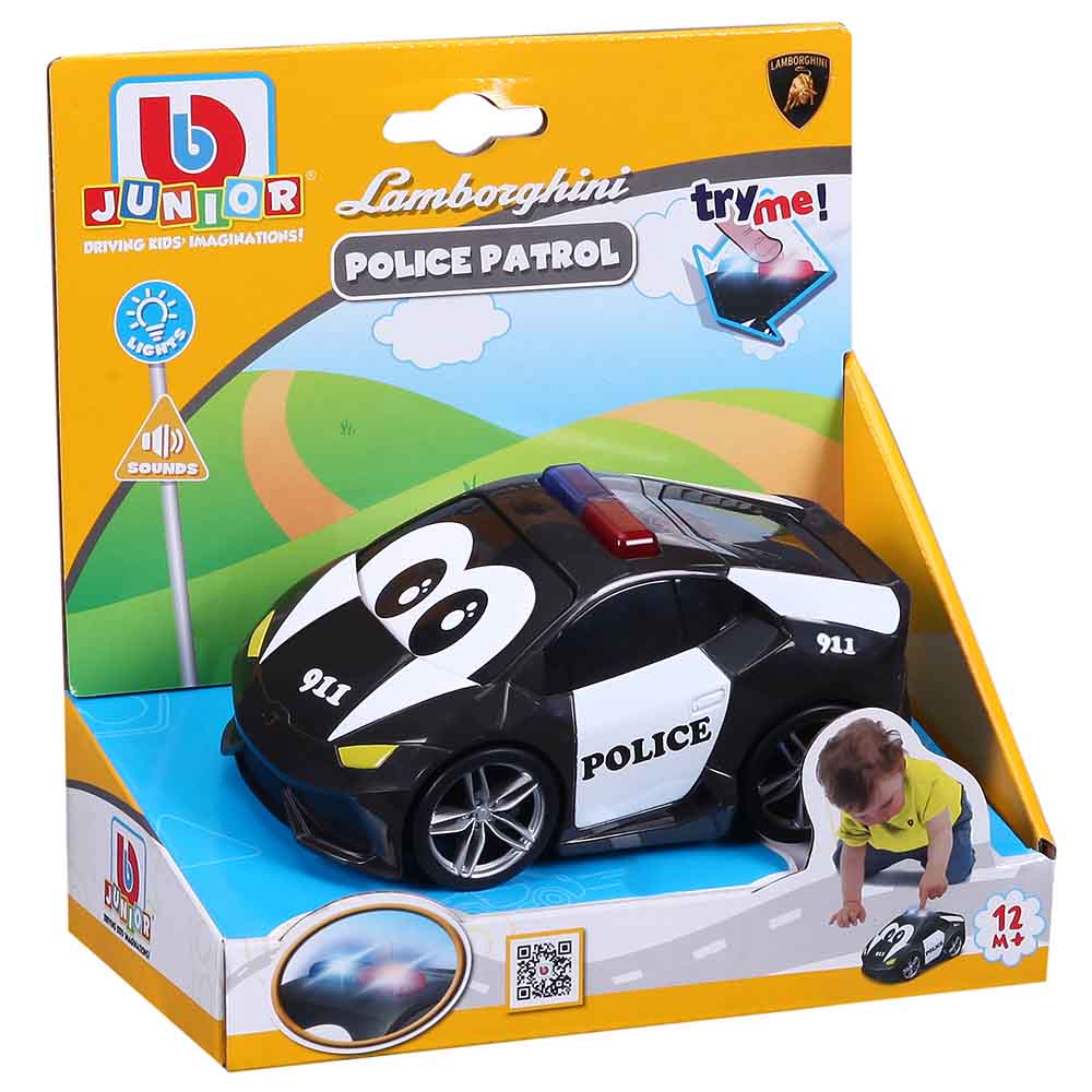 BB Junior - Lamborghini Police Patrol Car - Black