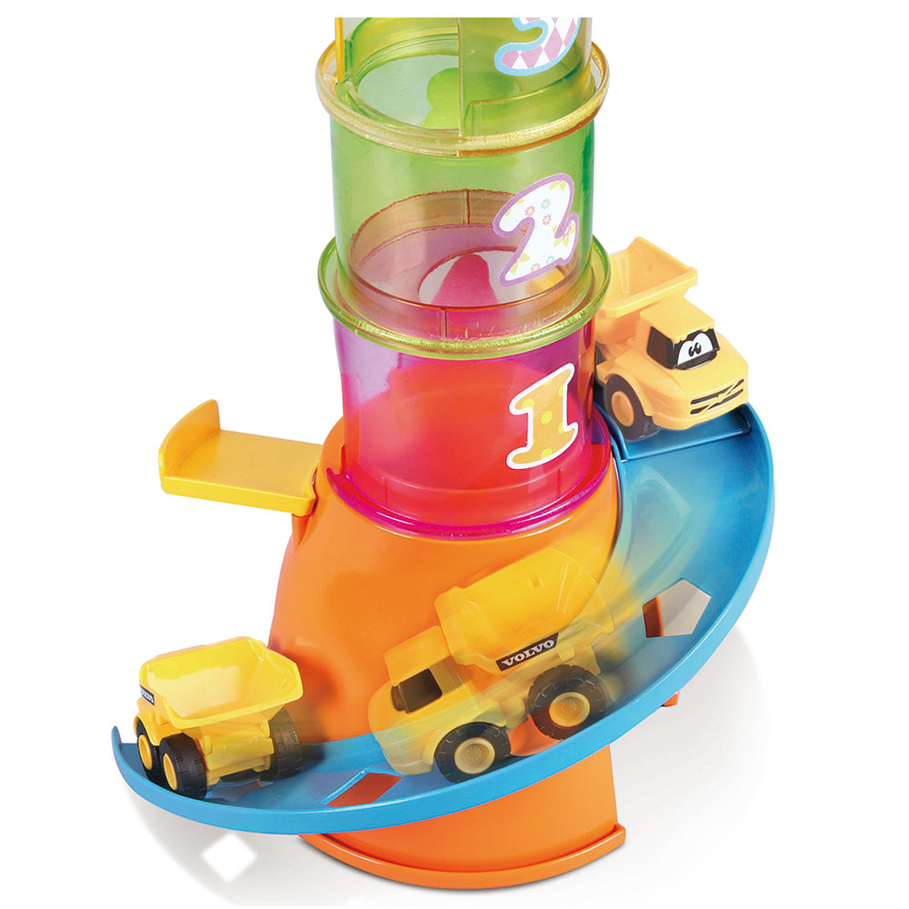 BB Junior - 5-in-1 Volvo Stacking Crane With Track