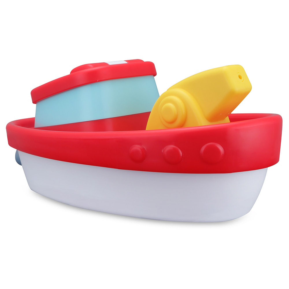 BB Junior - Splash N Play - Fire Boat Inflatable Bath Toy