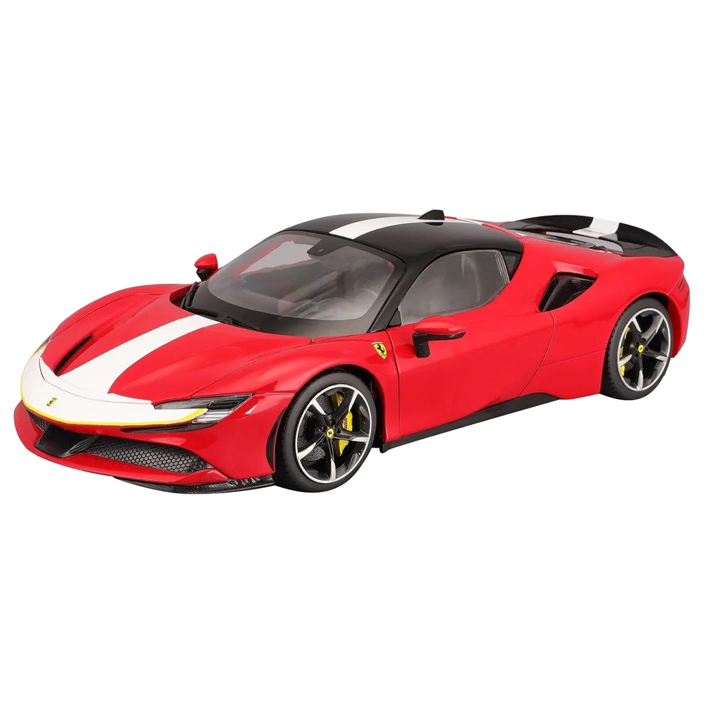 Bburago - 1/18 Ferrari Signature SF90 Stradale Assetto Fiorano Diecast Toy Car