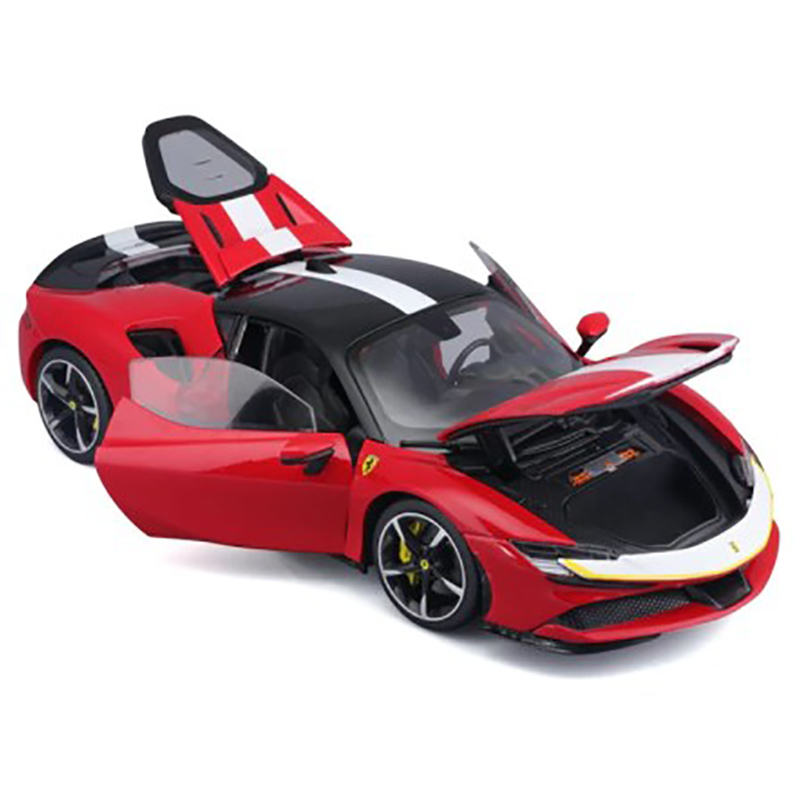 Bburago - 1/18 Ferrari Signature SF90 Stradale Assetto Fiorano Diecast Toy Car