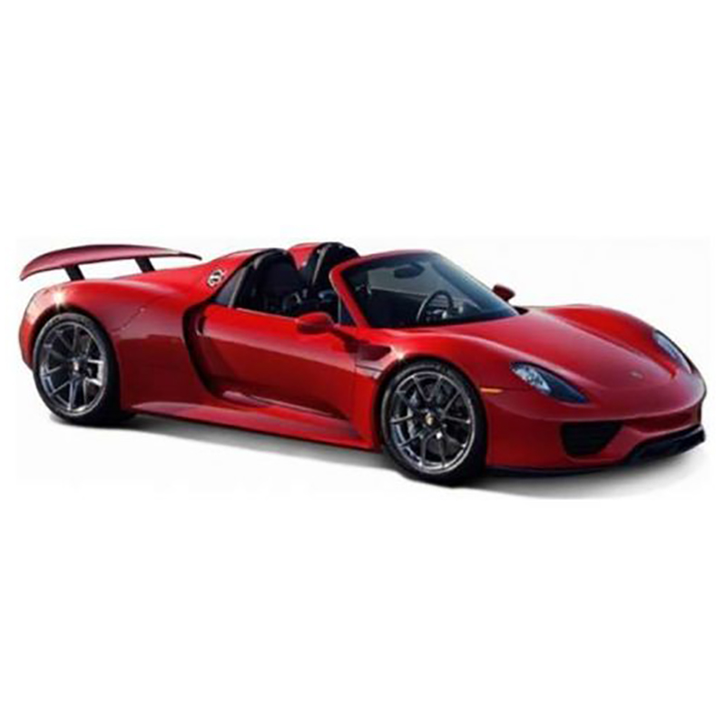 Bburago - 1/24 Porsche 918 Spyder Diecast Toy Car - Red