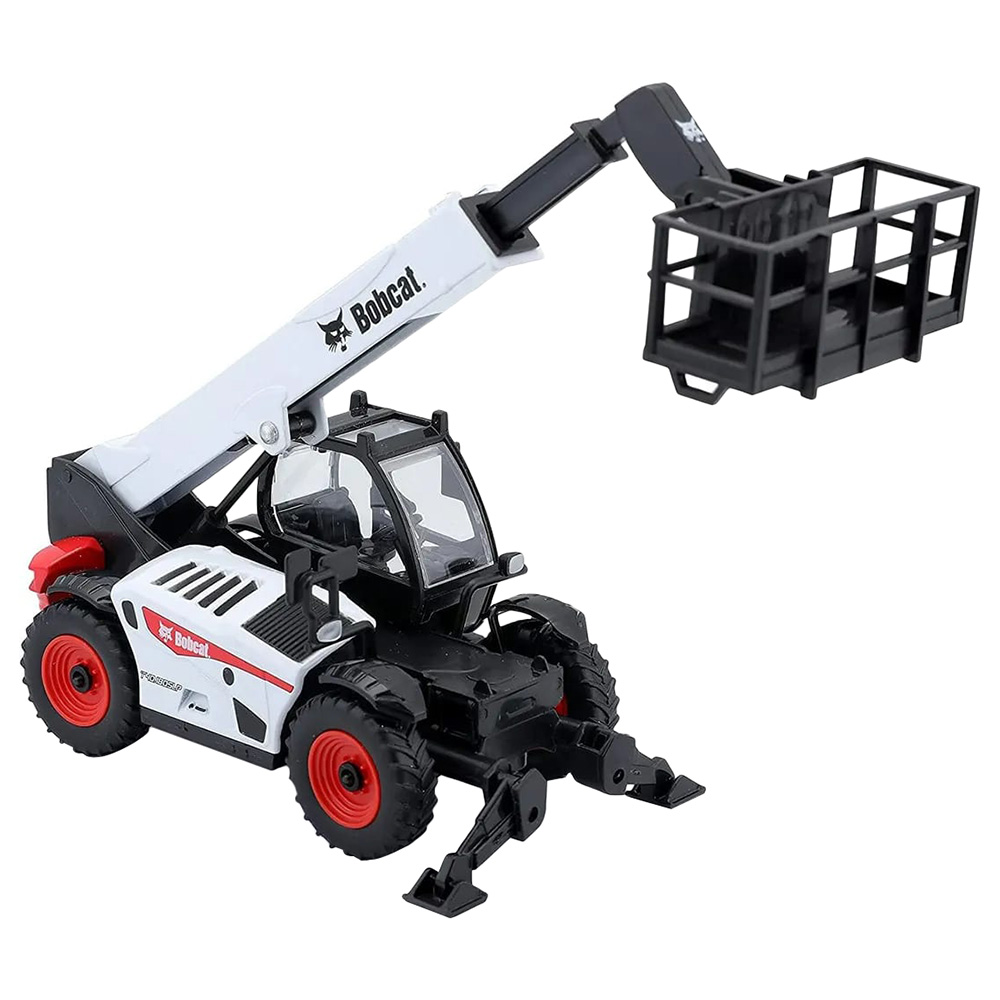 Bburago - 1/50 Bobcat T40.180SLP Telehandler With Man Platform
