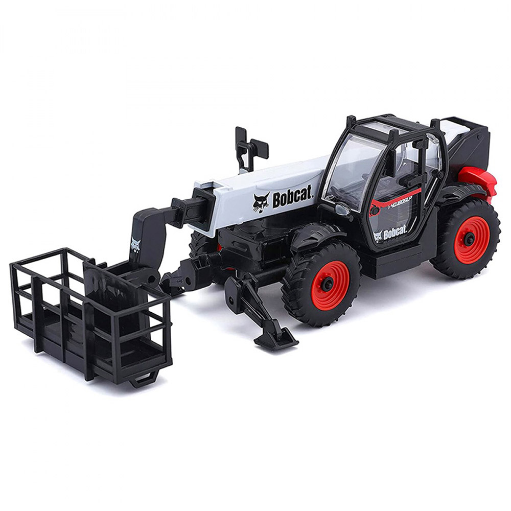 Bburago - 1/50 Bobcat T40.180SLP Telehandler With Man Platform