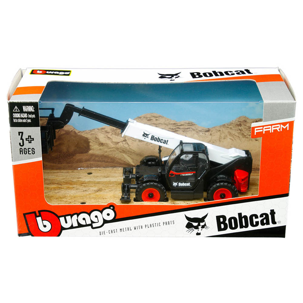 Bburago - 1/50 Bobcat T40.180SLP Telehandler With Man Platform