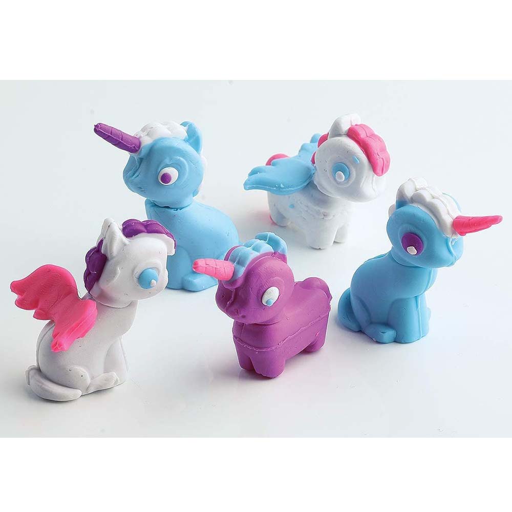 Amav Toys - Make Your Own Unicorn Erasers Clay Craft Kit
