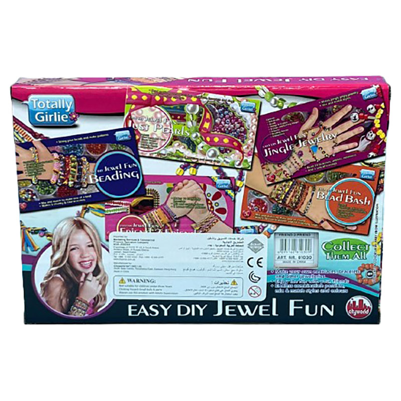 Totally Girlie - Easy Jewel Fun Friend-2-Friend DIY Crafts Kit