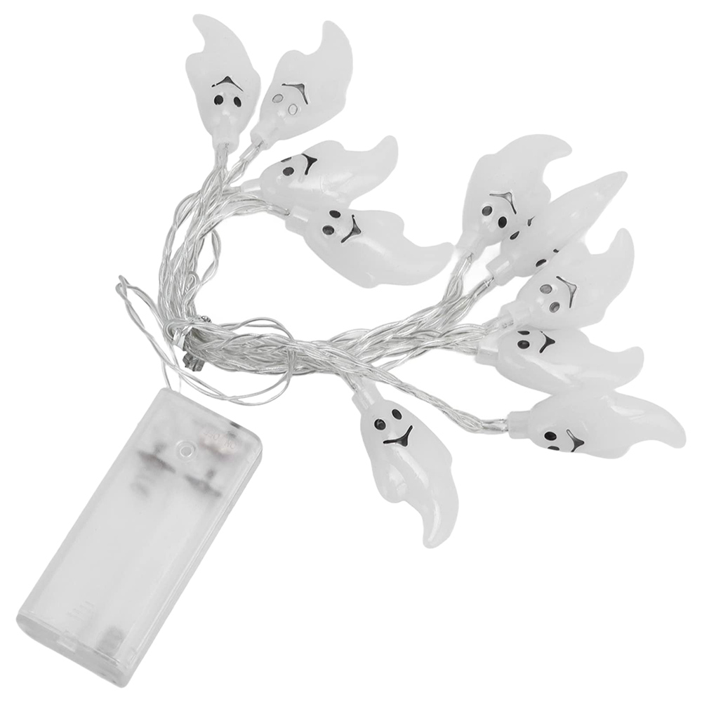 Highland - Ghost LED String Lights - Halloween - White