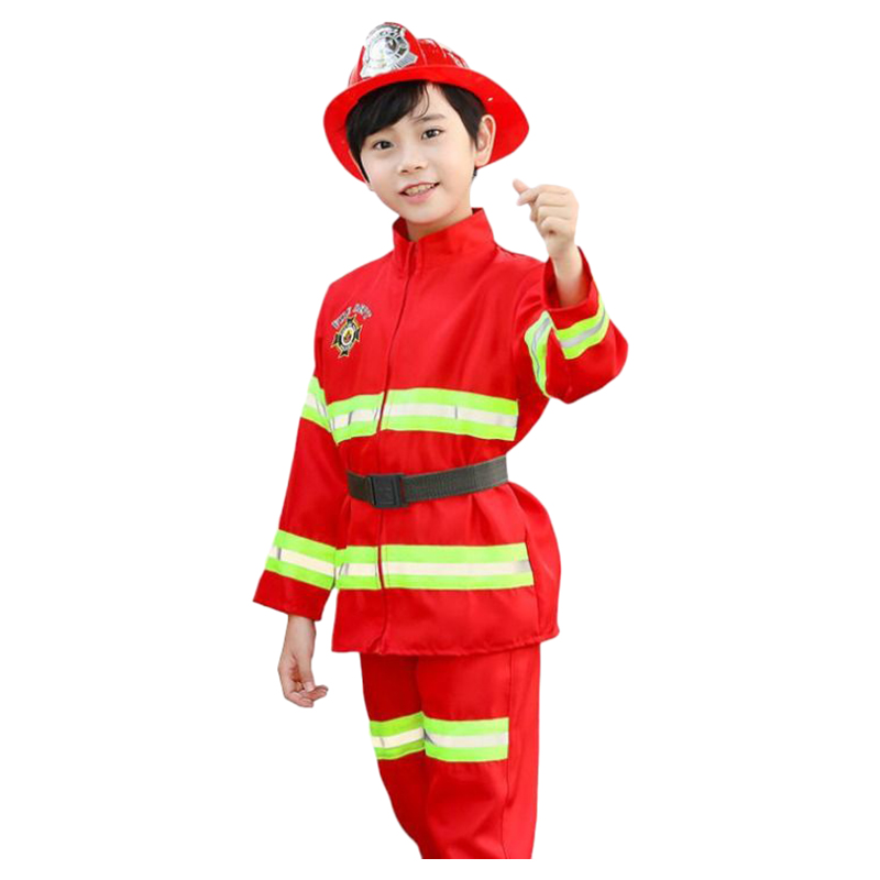 Highland - Fire Fighter Halloween Costume - Red