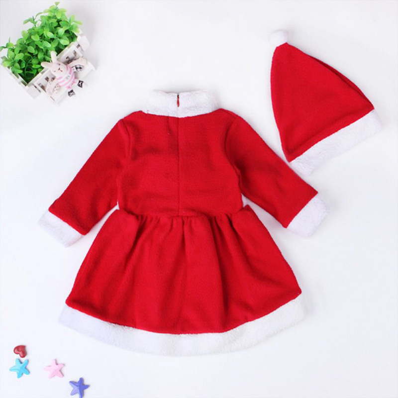 Highland - Girl Santa Claus Costume - Red