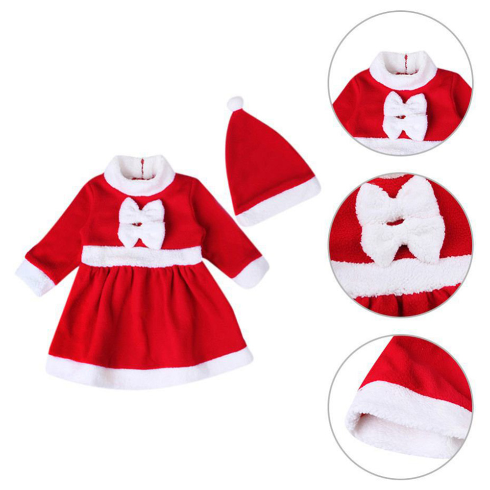 Highland - Girl Santa Claus Costume - Red