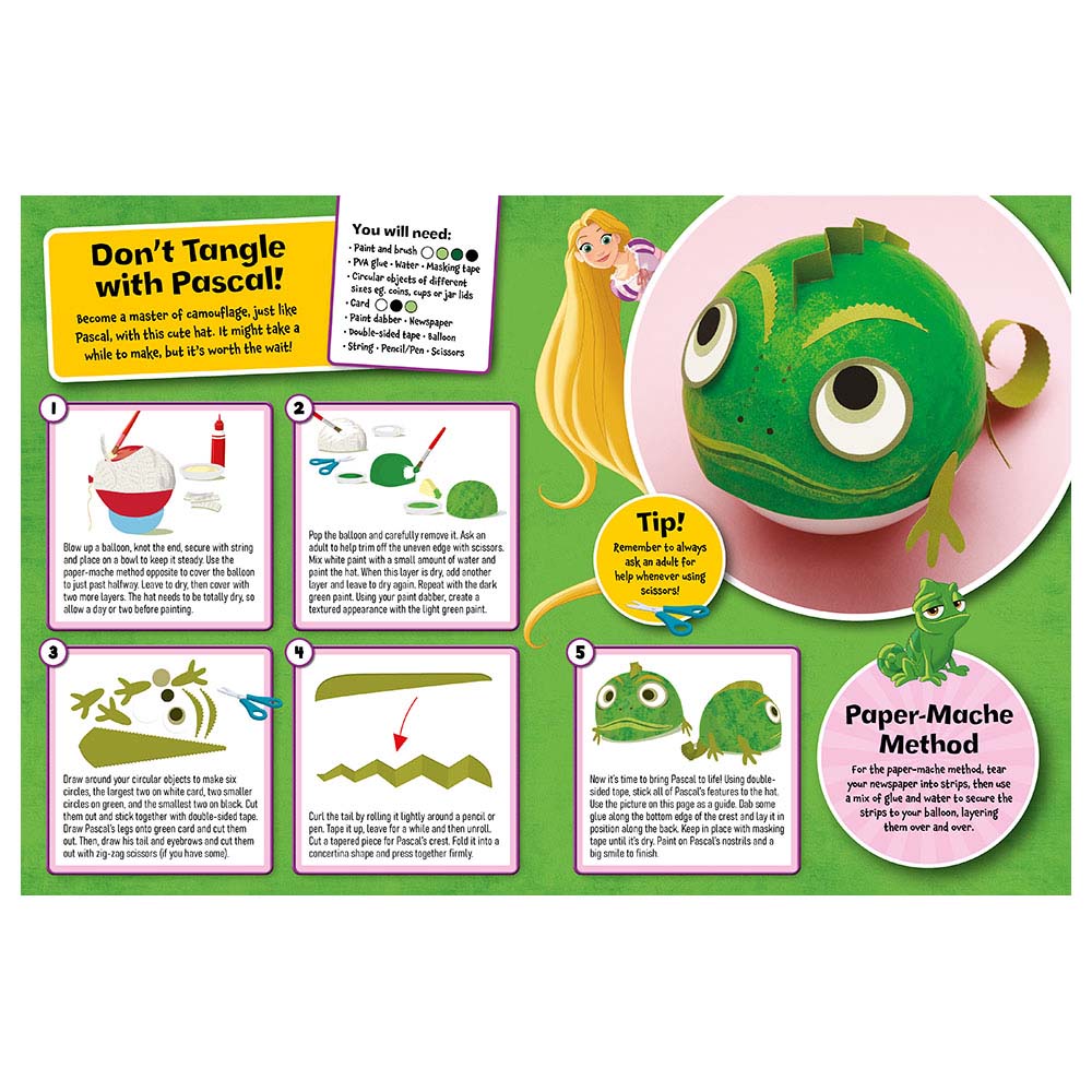 Disney: Activity Book & Craft Kit Paper Creations