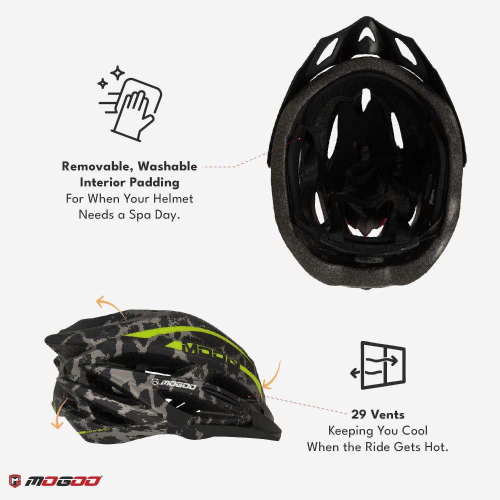 Mogoo - Sports Helmet Medium - Black