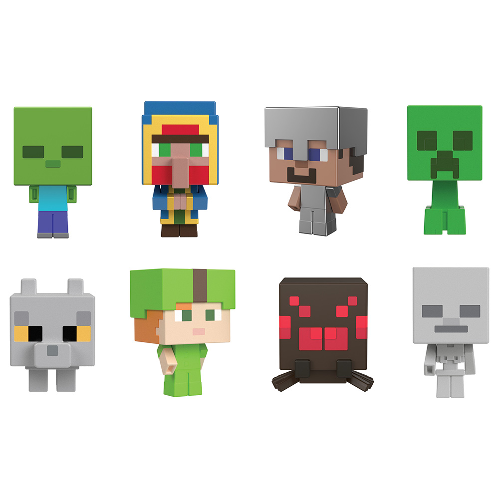 Buy Mattel Games - Minecraft Mob Head Minis 1pc - Style May Vary
